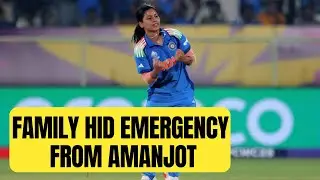 Amanjot Kaur's grandmother suffered heart attack during ICC Women's World Cup 2025 campaign