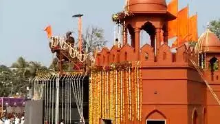 Shivaji Maharaj statue anavaran ceremony