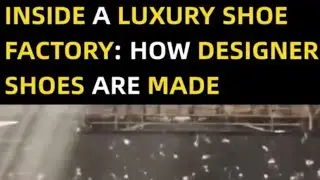 How the factory makes shoes from crocodile skin #trending #viral #viralvideos 
