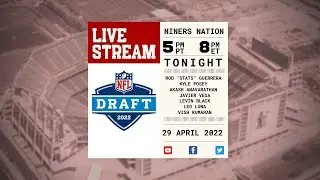 Niners Nation 2022 NFL Draft Live Show!