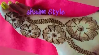Beautiful Flower Best Feet Design||Simple Feet Design||#4