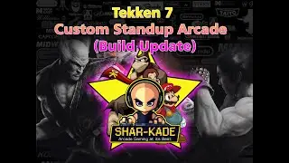 Synthwave Style - Tekken 7 Custom Standup Arcade (Build Update) - 11TB Hyperspin