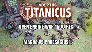 An Adeptus Titanicus Battle Report - Open Engine War 1500 pts