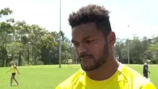 Sevens: Speight trains for the first time!