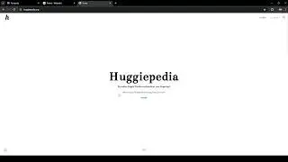 How to make a Wiki-style website with Google Sites (how Huggiepedia was made!)