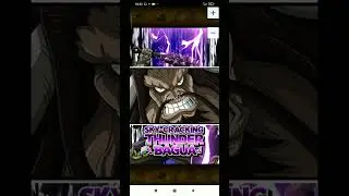 Kaido (sky cracking thunder) vs Luffy (black mamba)-One Piece Treasure Cruise #onepiece #pirateking