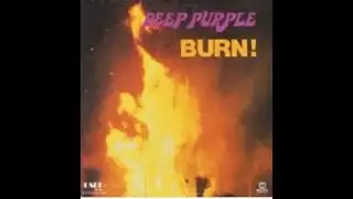 Deep Purple-Burn, Backing Track Guitar Cover by Omar Alarc&oacute;n