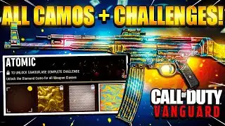 Call of Duty VANGUARD: ALL CAMOS, MASTERY CAMOS, and CAMO CHALLENGES (All MAX Camos in Vanguard)