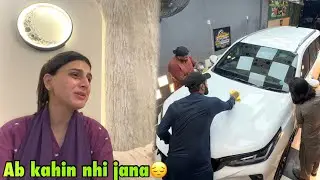 Saba ab ghar se bahar kahin nhi jasakti😳 | strictness shoro abse