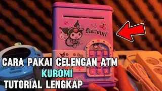 Cara pakai Celengan ATM kuromi,agar bisa di buka