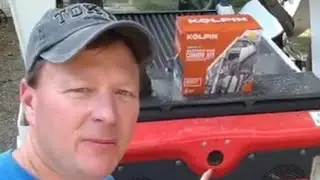 Blind spots on a Bobcat T-770 (installing a rear view mirror)