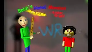 Baldi's Hotel Mansion CHEAT CODE Bad Ending SpeedRun (2Minute 42seconds) (WR)