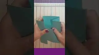 Trifold butterfly collapsible card preview #interactivecard #cardcreations #diycrafts #homemadecards