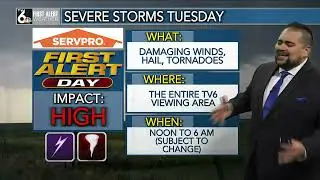 Another severe weather outbreak possible Tuesday? Here is what you need to know