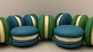 바닐라&초콜릿카라멜 마카롱(Vanilla&chocolate caramel macaron)