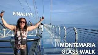 FACING MY FEAR OF HEIGHTS AT THE GLASS WALK IN MONTEMARIA !! (BATANGAS) || MGA KASAMA VLOG W/R150 FI