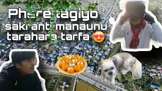 Sakranti ko din lagim taragara tarfa (current,momo,kattirole) khanu lai ||Nice day for us||