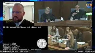 Hearing at the Ninth Circuit Court of Appeals in Pasadena, California, regarding Haitian TPS