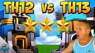 🔥 AMAZING 🔥 TH12 vs TH13 3 STAR in War! Clash of Clans 12 v 13 Attack