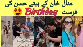 Minal khan son's 