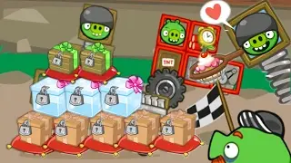 Bad Piggies - UNLOCK CRATES (Cake Race Crates)