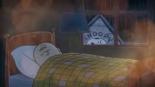 Oldies play in other room and it's raining outside (1950 Songs ) Peanuts Visual