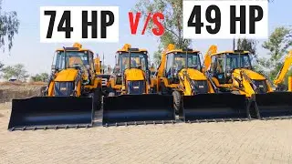 Что лучше: JCB 74 л.с., JCB 49 л.с. или JCB Hydrogen? JCB3DX
