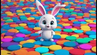 Bobby Bunny Draws a Circle | Fun Drawing Song for Kids | Nursery Rhymes in English