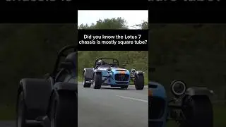 Did you know the Lotus 7 chassis Is mostly square tube?