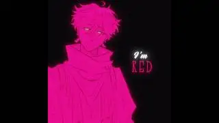 &mdash;when you're blue I'm red #oc #originalcharacter #animation #bl #mlm pink bubblegum