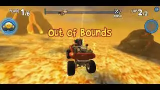 Death Bat Alley Shortcut (Beach Buggy Racing) #beachbuggyracing