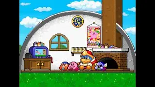 カービィドット絵アニメ「友ときずなとゲームの戦い」