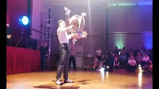 Slow Swing Dance Improvisation at the Nancy Swing Festival 2025 🔥 - Ludo & Stacy