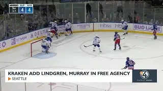 Kraken add Lindgren, Murray in free agency