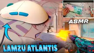 Lamzu Atlantis Mini Mouse Unboxing & Satisfying CS2 Keyboard ASMR w/Handcam!