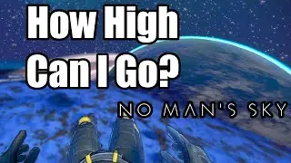 No Man's Sky VR Combat Series (Jetpack Field Test on Low Atmospheric Planet)