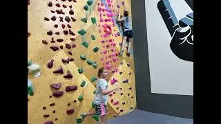 Troop 747 Cookie Goal reward field trip to Rock Out Gym