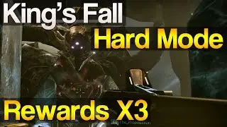 King's Fall Hard Mode Raid rewards X3 - So many 310+ drops!