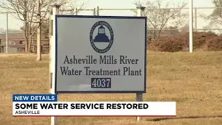City of Asheville works to restore water to residents