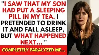 My Son Put A Sleeping Pill In My Tea. I Pretended To Drink It And Watched Everything...