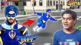 I made FLYING JATT in Supercity🔥