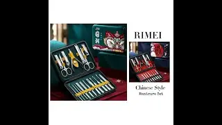 RIMEI  18pcs manicure kit tools of manicure and pedicure set 2022 best chinese style make in chain