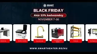 BLACK FRIDAY a smartheater.ro/hu oldalon