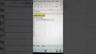 Send WhatsApp Message Through Excel 🔥 | Try This Awesome Excel Trick ‼️ #shorts #msexcel #bytetech