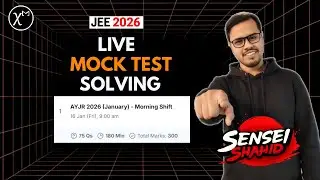 Live AYJR Mock Paper Solving| Morning Shift 16th April 2026 @mathongo