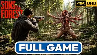 SONS OF THE FOREST (2023) Gameplay Playthrough FULL GAME No Skip [4K 60FPS] (No Commentary)