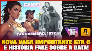 New GTA 6 Tester position at Rockstar + Fake News about a new release date in November, Understan...