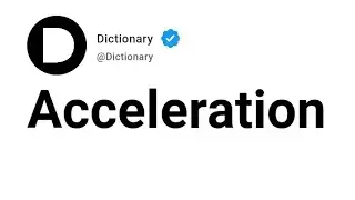 Acceleration Meaning In Bengali