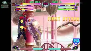 MvC2: AnimatedNick - Storm + Drones 3F Crossup LA xx LS 185% Sequence (Match Start) .:9.13.25:.
