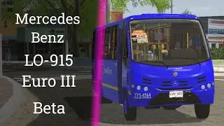 &iexcl;UL FUNCIONAL EN PBS! Marcopolo Senior Mercedes-Benz LO-915 del SITP - Mod para Proton Bus Simulator
